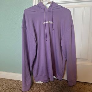 Mens Medium NOWHERE Shein Hoodie